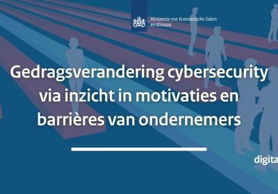 plaatje van Ministerie EZK over gedragsverandering cybersecurity